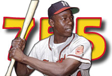Hank Aaron's 755 Home Runs